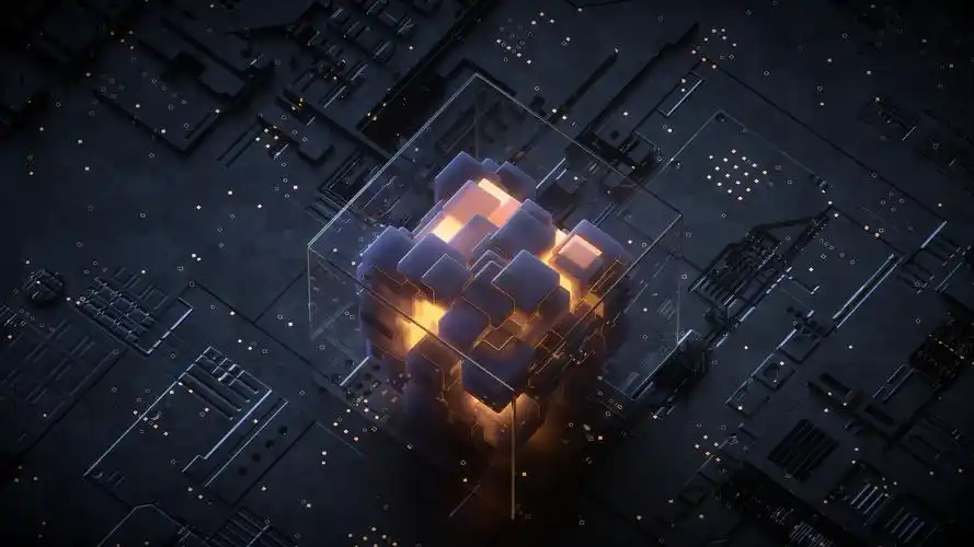 c4d oc ps-数码科技芯片建模渲染来源于此课程讲师:小悦2021-08-18 14