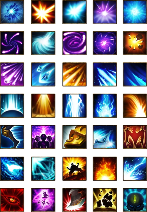 技能图标|ui|游戏ui|eternal_snow - 原创作品 - 站酷 (zcool)