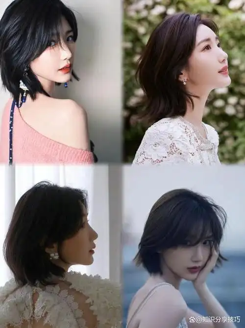 毛晓彤短发的魅力在于其冷艳与甜美并存,给人