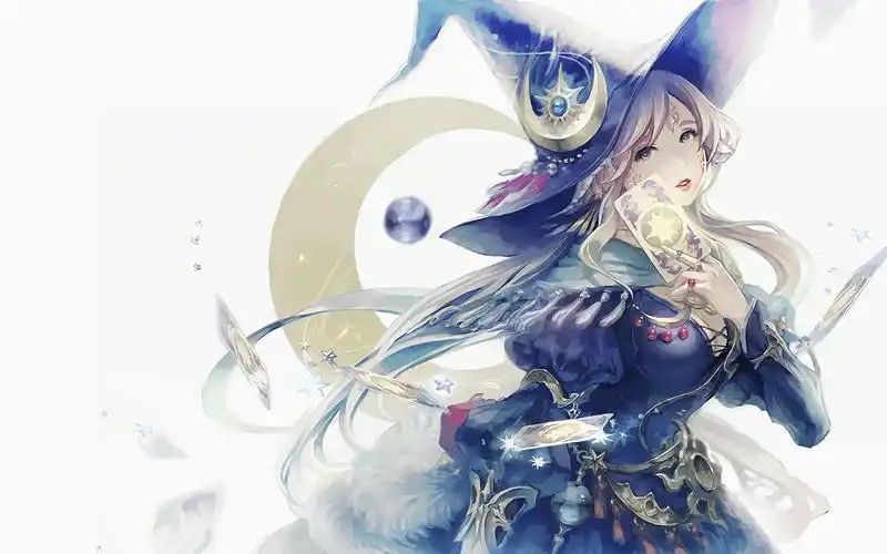 性感唯美动漫美女桌面壁纸