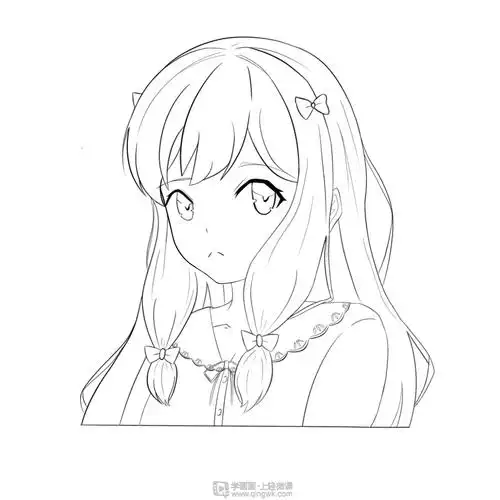 怀里两只小白兔学员作业_二次元插画魔鬼特训班学员作品 - 轻微课