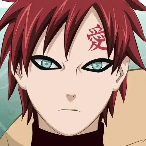 火影忍者五代风影我爱罗可爱帅气头像20个