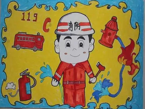 文山州麻栗坡消防第五届儿童消防绘画作文大赛活动收效好
