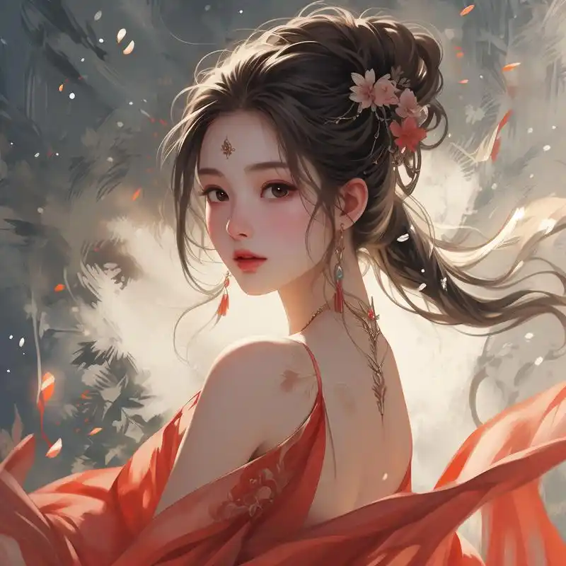 超级稀有的古风女生头像93 给大家整理了一组古风女生头像,氛围感