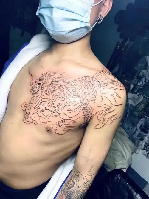 麒麟纹身  #张起灵纹身