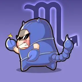 天蝎座的情侣头像图片唯美