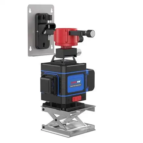 绿光水平仪贴地高精度蓝光十二二线墙地一体两用水平仪