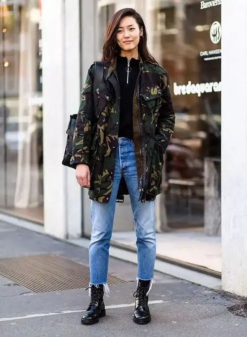 配马丁靴的裤子叫什么裤,马丁靴配什么裤子好看啊图片