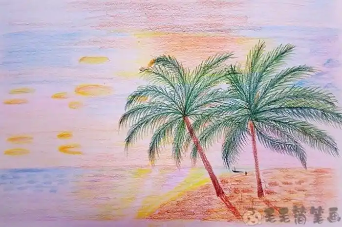 彩铅简笔画风景画集