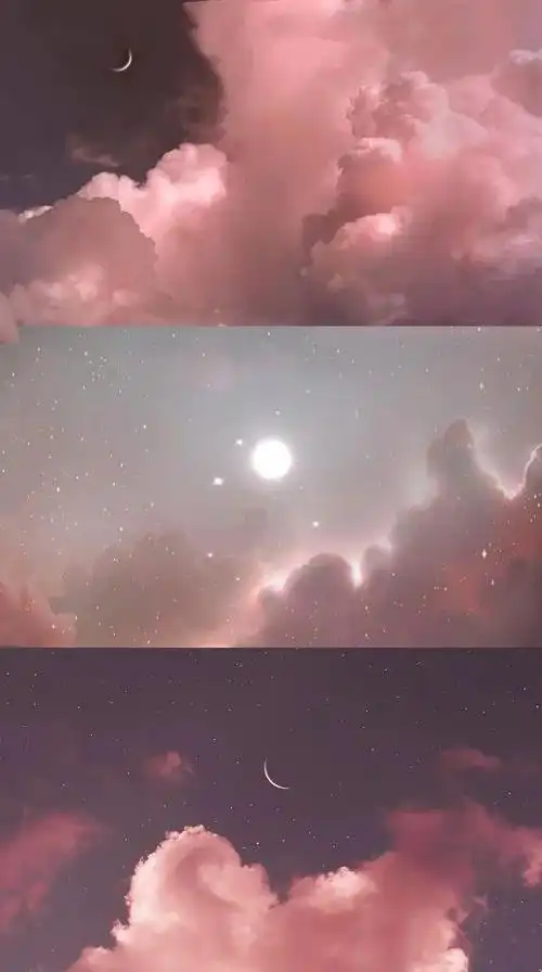 神仙三屏唯美风壁纸