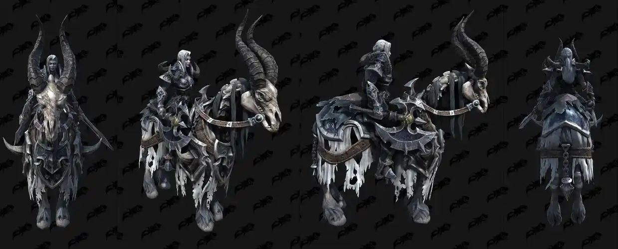 魔兽争霸3重制版不死族模型女死亡骑士登场