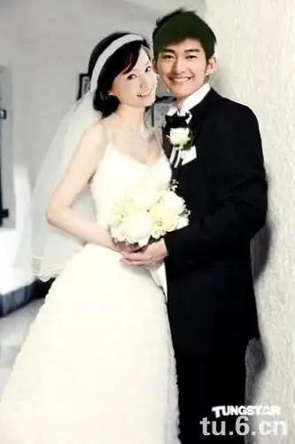 张瀚和郑爽结婚照片