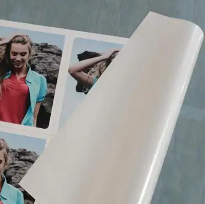 室内外pp写真背胶广告高精度海报户外车贴写真喷绘制作单透定制