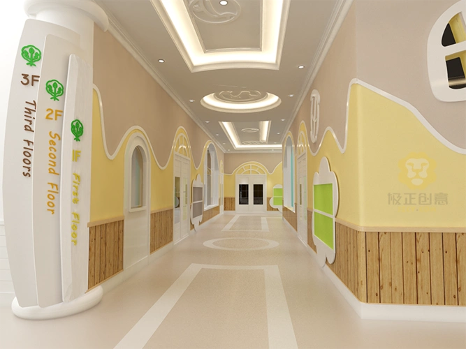 幼儿园设计-贝乐迪幼儿园-极正创意原创