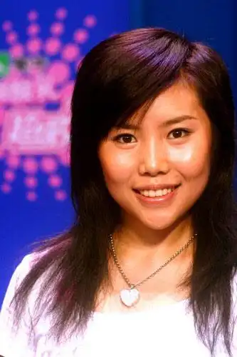 纪敏佳参加超女的时候照片