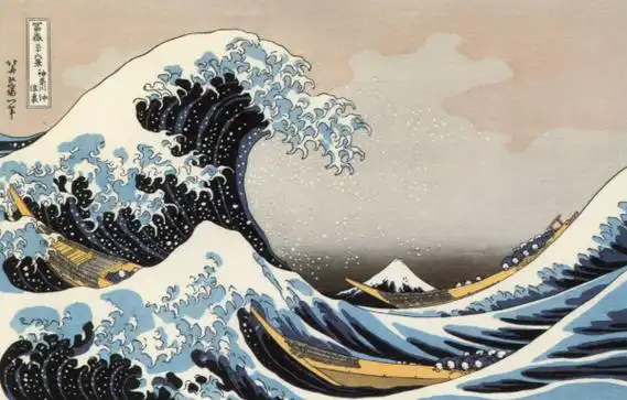 审美力画布上的声音从浮世绘到印象主义音乐葛饰北斋神奈川冲浪里与