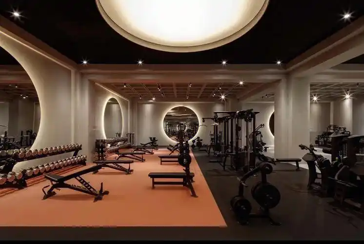 健身房设计几何健身房装修设计