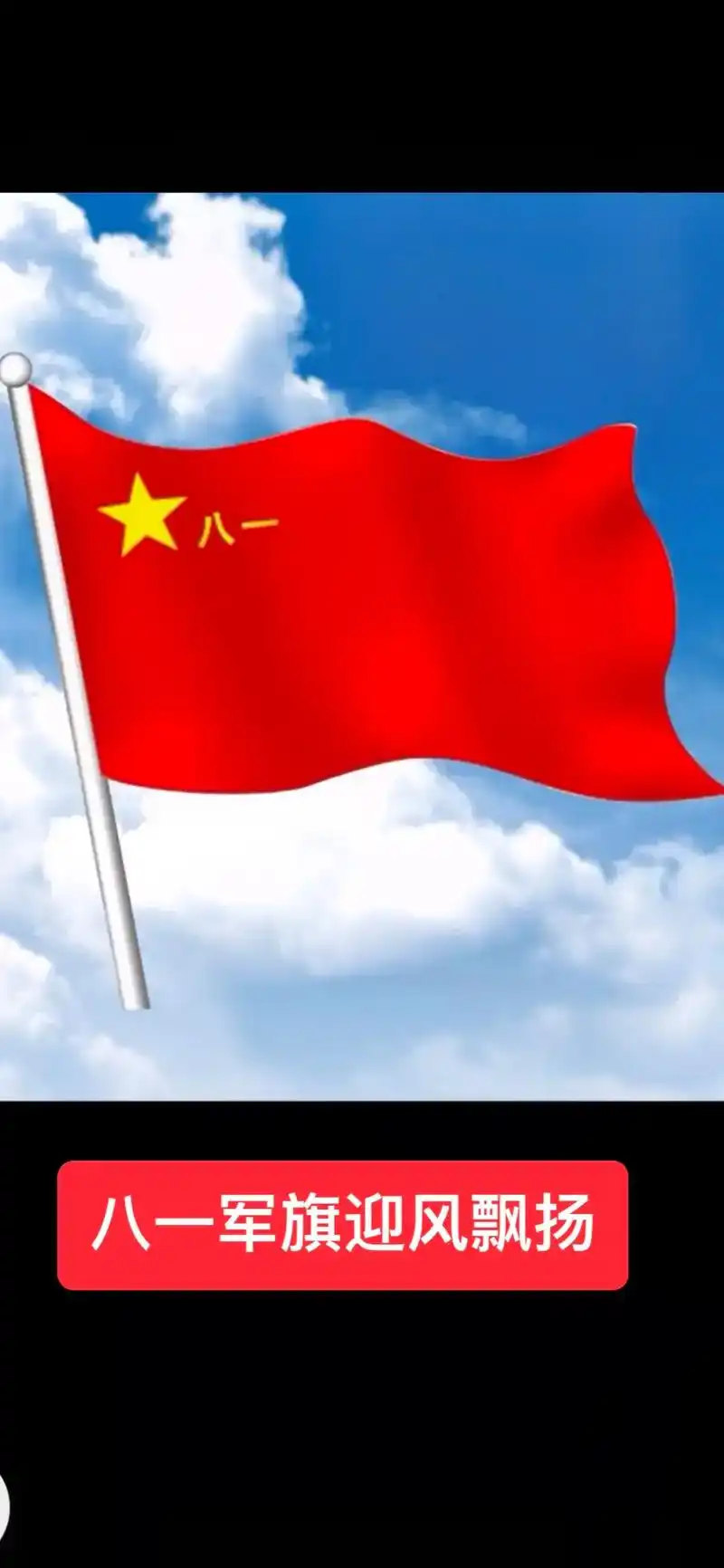 中国军人风采 #英姿飒爽 八一军旗迎风飘扬 - 抖音