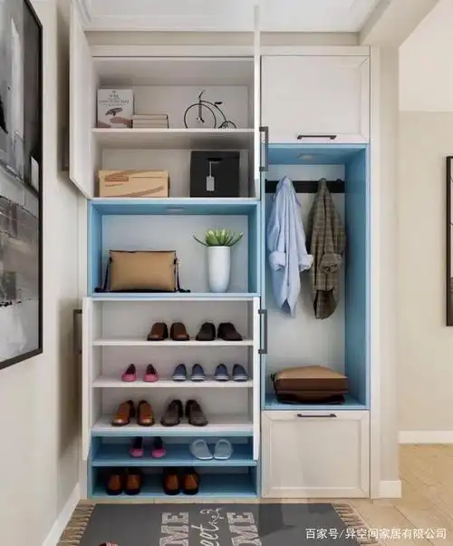 玄关鞋柜不同风格 柜内布局分享