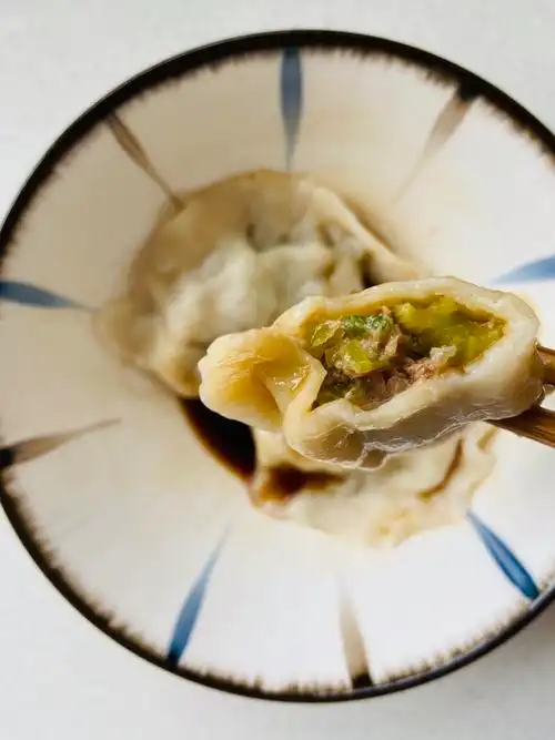 说话要算数做的牛肉芹菜馅饺子