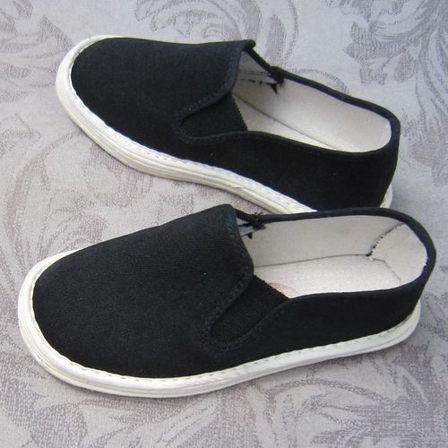 包邮千层底布鞋男女工作休闲老布鞋爸爸布底春夏黑色灯芯条绒布鞋