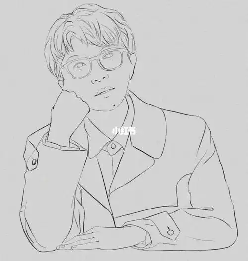 毛不易手绘头像