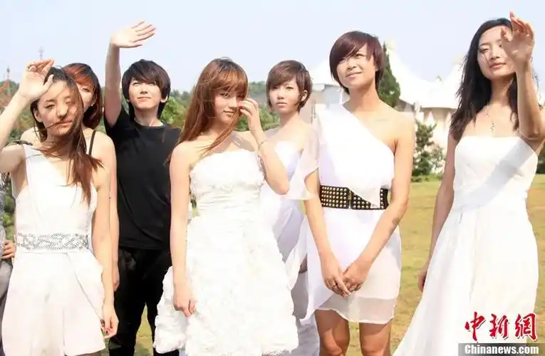 2011年快女拍摄宣传片.湖南卫视供图