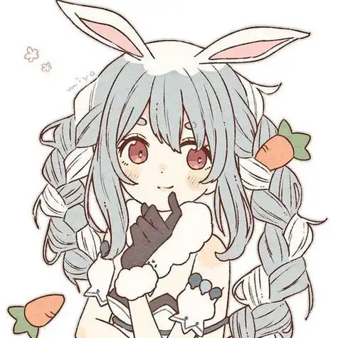 qq头像女生兔子耳朵 女生头像图片大全 -【爱个性】