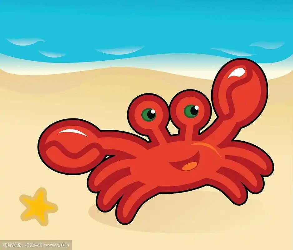 卡通蟹