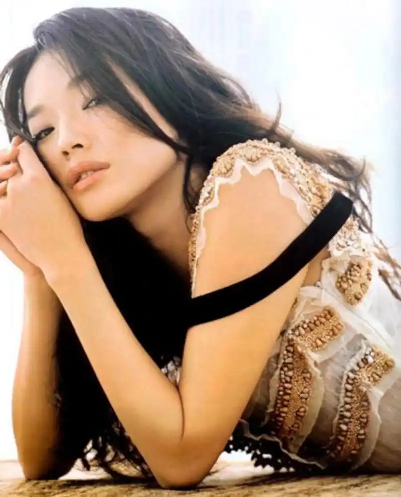 舒淇早期艺术照,纯欲风