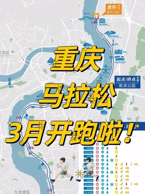 接下来的重庆马拉松堪称国内zui治愈路线