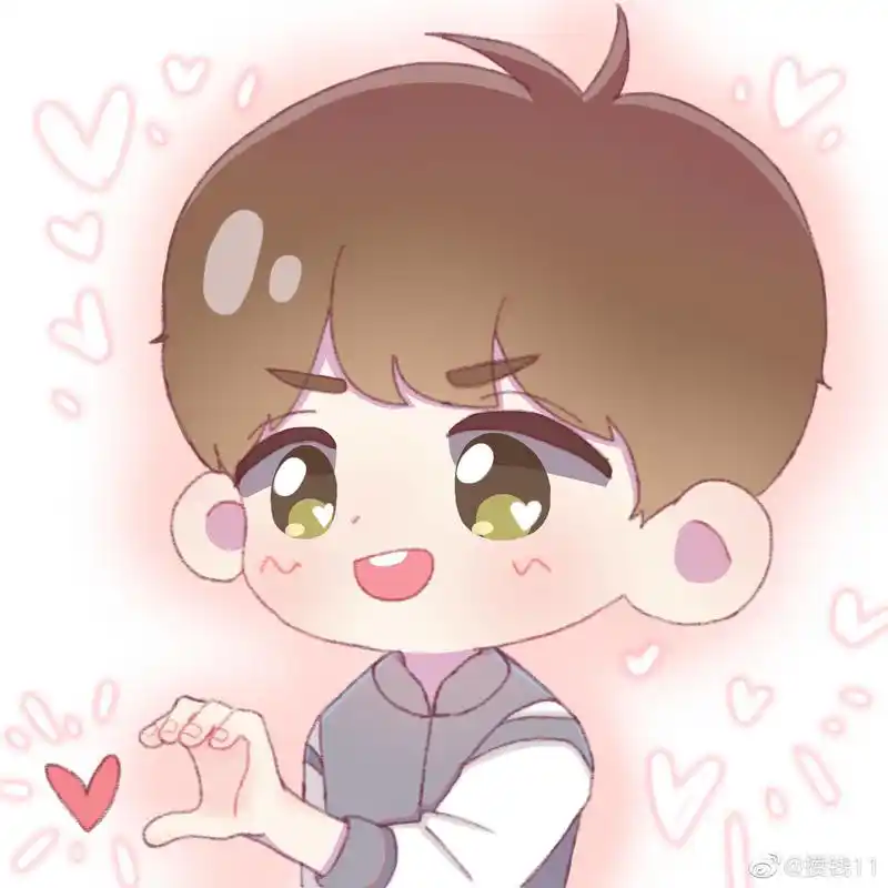 分享王源饭绘情头一则 伊松cp祝大家520快乐