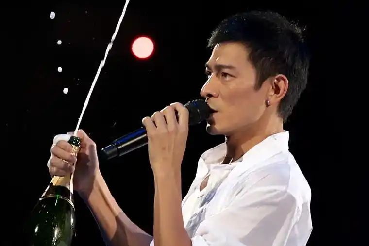 我想知道这是刘德华什么演唱会或者什么活动上的照片.