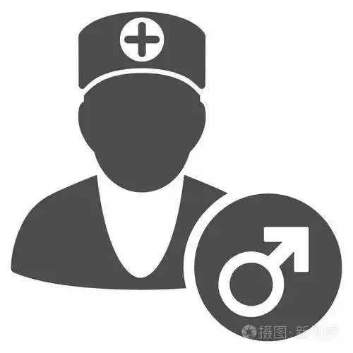 泌尿外科医生平面图标