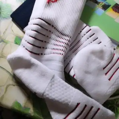 篮球袜子运动中高筒男女长筒防滑臭毛巾底加厚专业精英袜