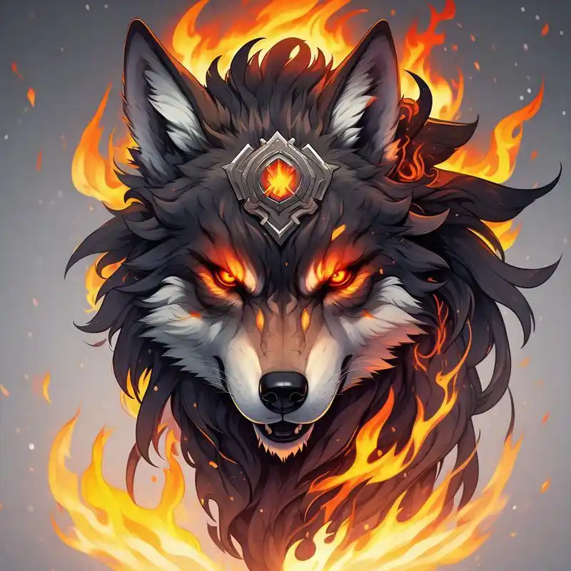 92霸气狼头,男生专属头像97 想要展现你的霸气与独特吗?