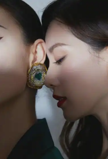 刘诗诗倪妮合体时尚江湖无惧大片写真图片18