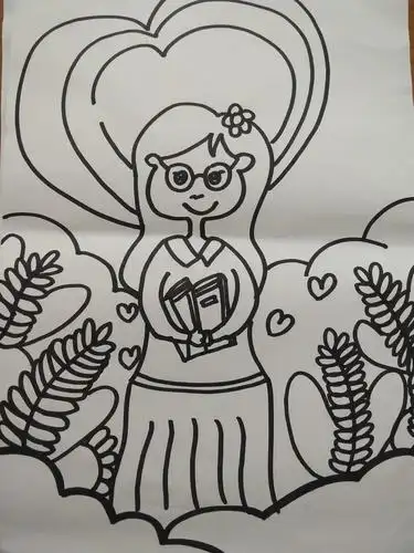 【国专一幼今日小课堂】绘画《我的老师》