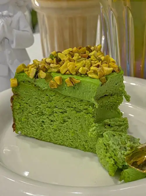 湖州plmm们都去吃开心果流心巴斯克蛋糕75