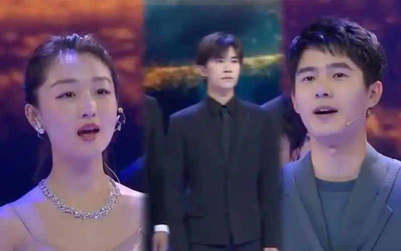 周冬雨,王俊凯易烊千玺刘昊然等群星献唱《星辰大海》,金鸡节开幕式