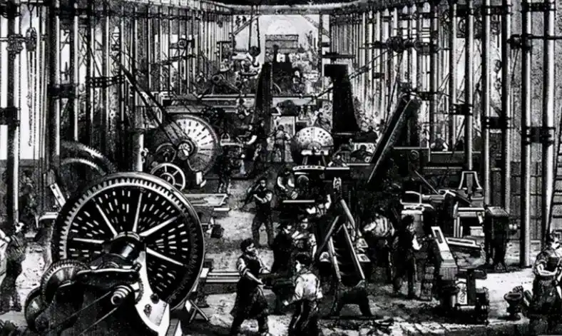 第一次工业革命的时间是什么?为啥从英国开始崛起_生产_铁路_文化