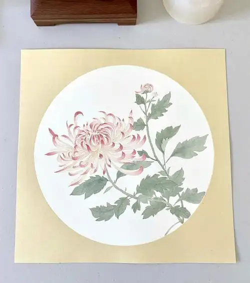 喜欢上了白描勾线99#国画  #没骨画  #水墨画  #国画没骨  #零基础