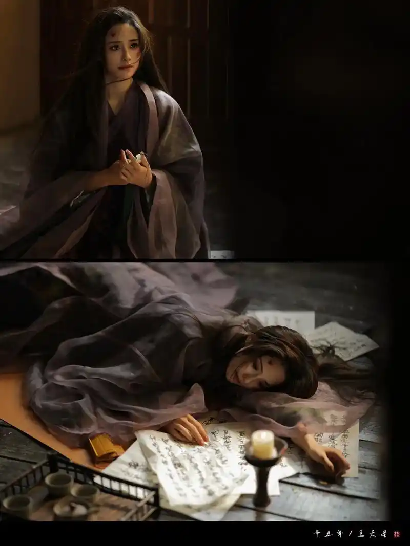 眼神里的绝望,你看到了吗?#古风 #国风合伙人 #原创古风计 - 抖音