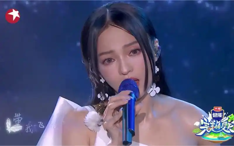 【张韶涵】《隐形的翅膀》绝美现场,完美的夏天海岛音乐节_哔哩哔哩_b