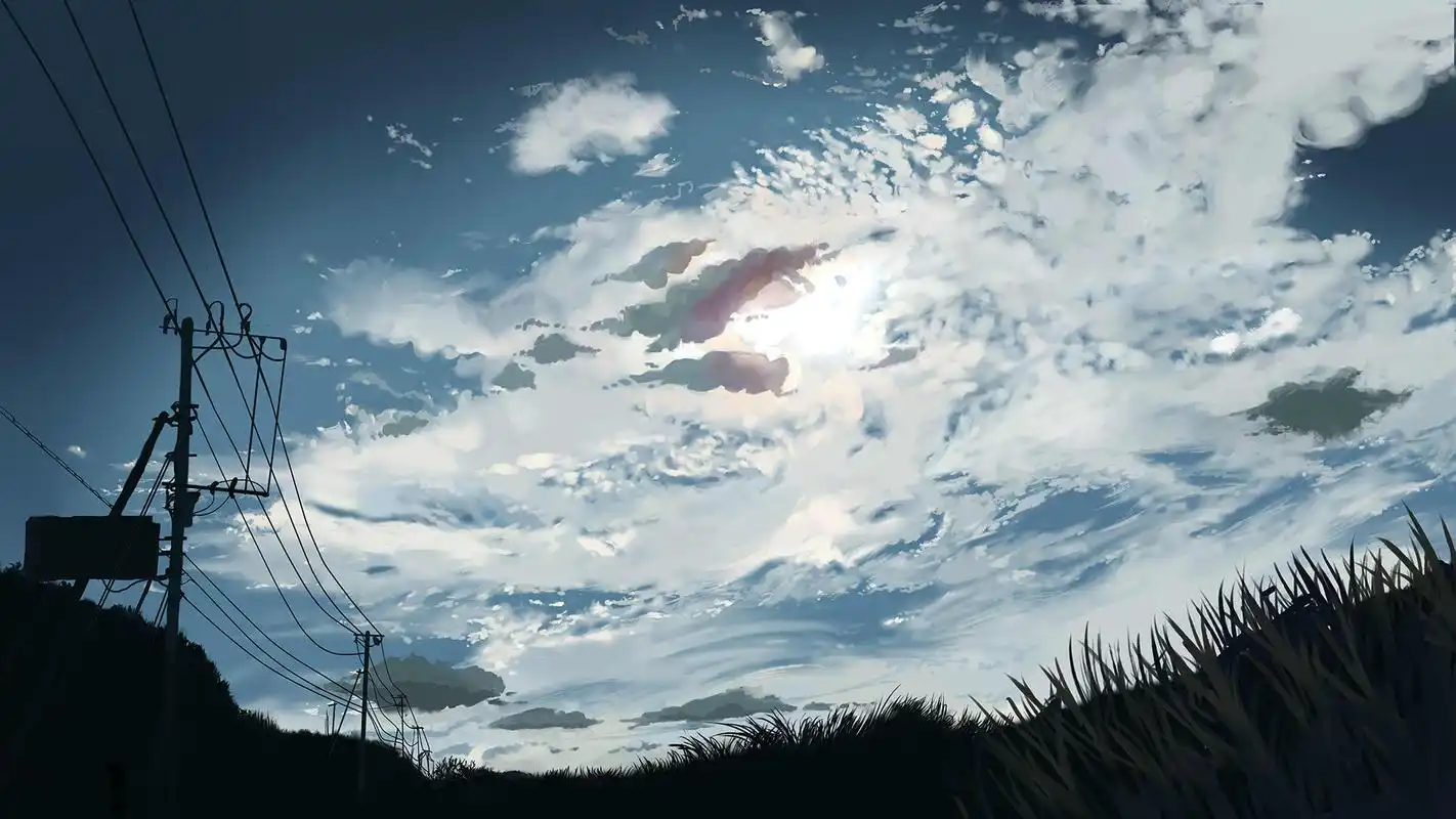 精致唯美动漫场景插画桌面壁纸高清大图预览1920x1080_卡通动漫下载