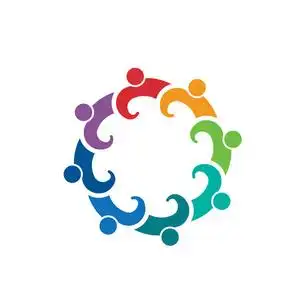 团队精神的人 8 组会议图像标志照片