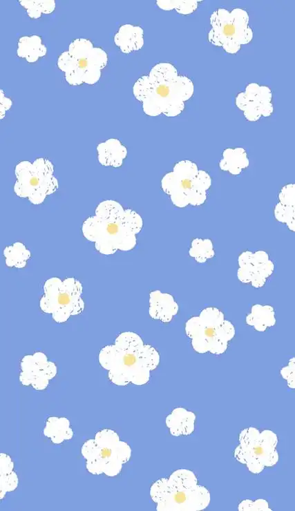 超级可爱的碎花聊天背景图壁纸 余生不用多指教你都听我的就好