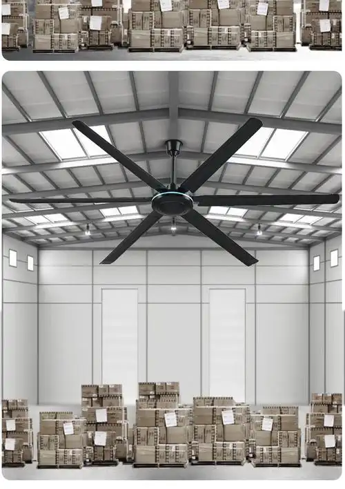 奥克斯aux工业大吊扇风扇商用工厂吊顶风扇家用餐厅楼顶扇2米吊扇80寸