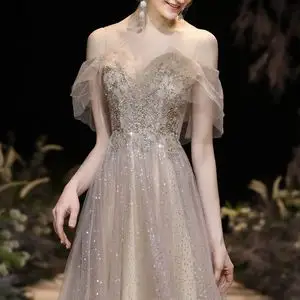 轻奢礼服长款价格