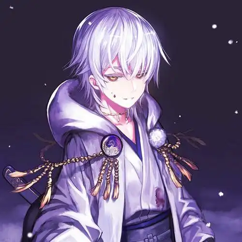 刀剑乱舞鹤丸国永动漫头像动漫男头